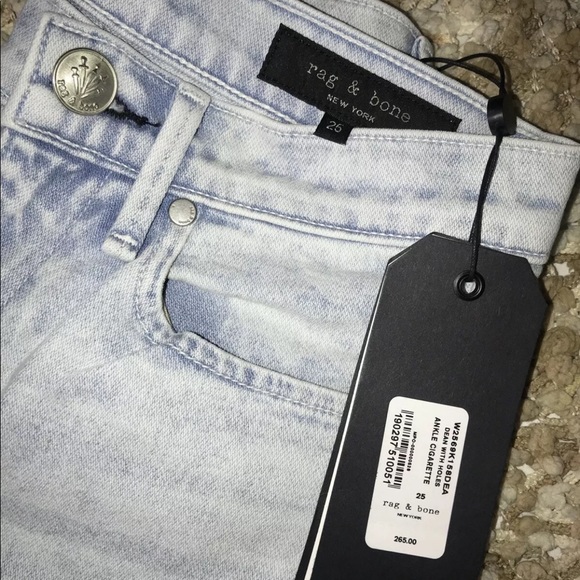 Rag & Bone Women's The Ankle Cigarette Jeans - Picture 6 of 11